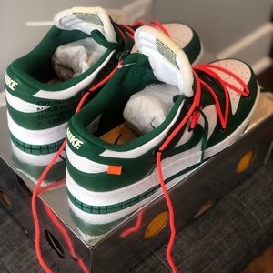 Nike Dunk Low Off-White Pine Green